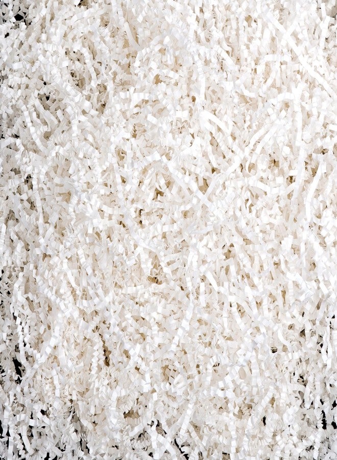 يوليو وسادة عشبية بيضاء مجعدة من Yolyoo لتزيين صناديق الهدايا وسلالها، وحفلات الزفاف، وأعياد الميلاد، وحفلات وصيفات العروس، والأعمال اليدوية. - Image 1